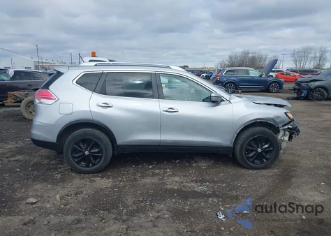 2016 Nissan Rogue Sv from USA, damaged, VIN KNMAT2MV3GP640153